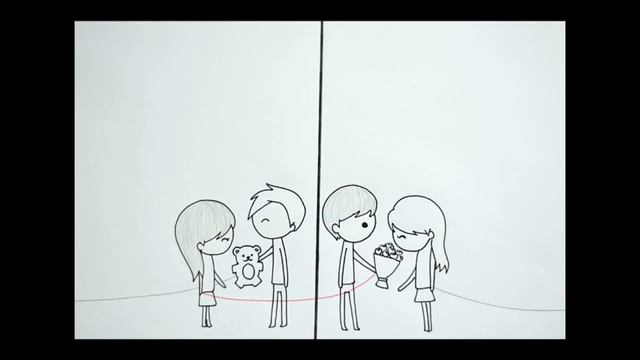Red string of fate (stop motion animation) смотреть онлайн