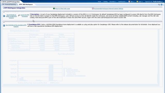 EPM 11.1.2.2 default depoyment on SampleAppv305 смотреть онлайн
