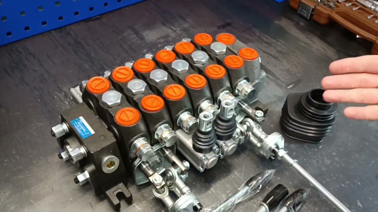 6 рс100 с Джойстиками DCV100/6 Китай+клапана,альтернатива Болгарскому 6рс100 на Экскаватор МТЗ ЮМЗ смотреть онлайн