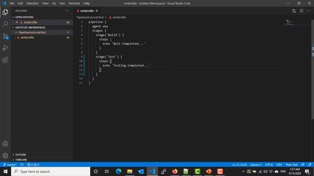 23 Jenkins Pipeline - Pipeline as a code смотреть онлайн