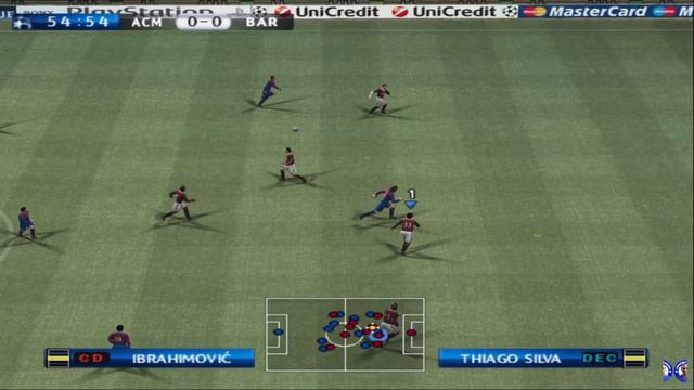 Pro Evolution Soccer 2010 (PES 2010) - PlayStation 2 (PS2) [GamePlay] смотреть онлайн