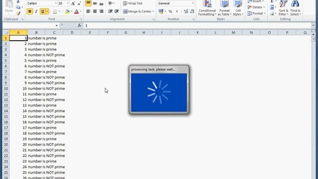 preloader in vba for excel - run a task without cell activation смотреть онлайн