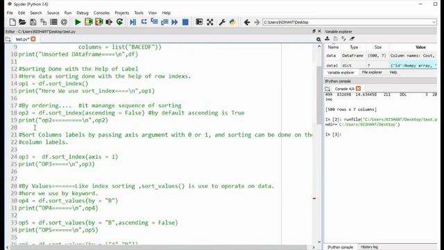 #15 DataFRame Sorting And Groupby Functions смотреть онлайн