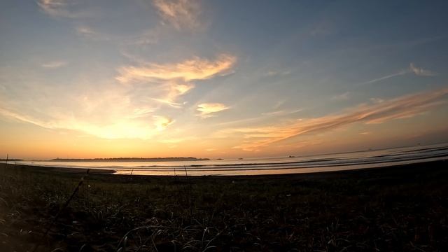 Рассвет над Южно-Курильским