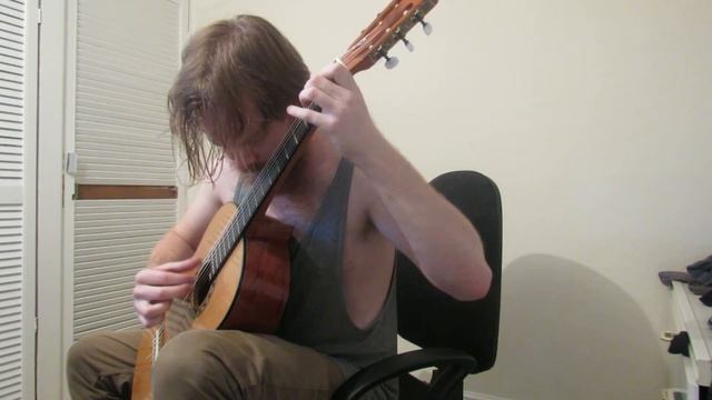 Por Una Cabeza - Carlos Gardel - classical guitar смотреть онлайн