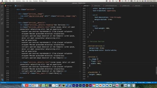 Our Services: How to Build a Responsive Website - SASS Project (12/26) смотреть онлайн