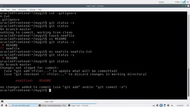 3- الفصل الثاتي الجزء الثاني من ترجمة كتاب Pro Git . تجاهل متابعة ملفات. النشر النهائي في المستودع смотреть онлайн