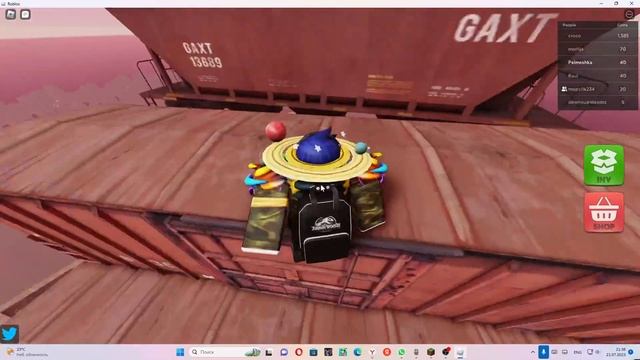 Играем в роблокс Only Up И Ball and ax! смотреть онлайн