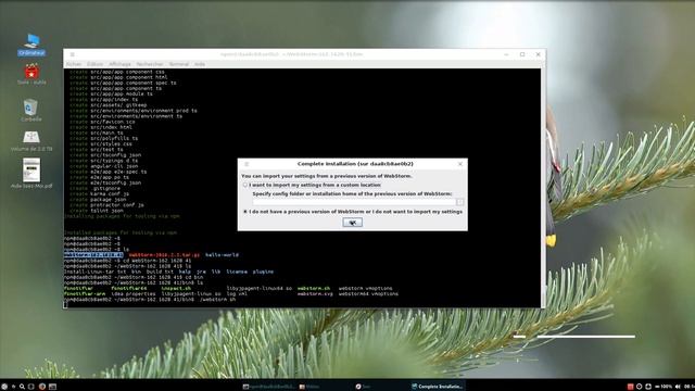 hello world Angular Docker npm Webstorm смотреть онлайн