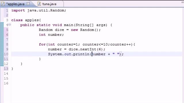 Java Tutorial 26 random number generator смотреть онлайн