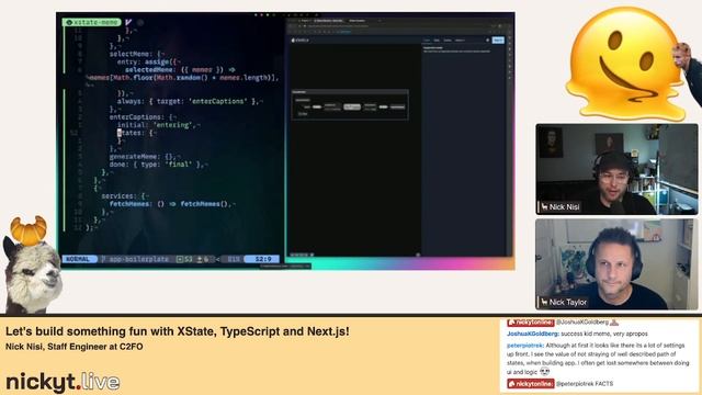 Let's build something fun with XState, TypeScript and React! смотреть онлайн