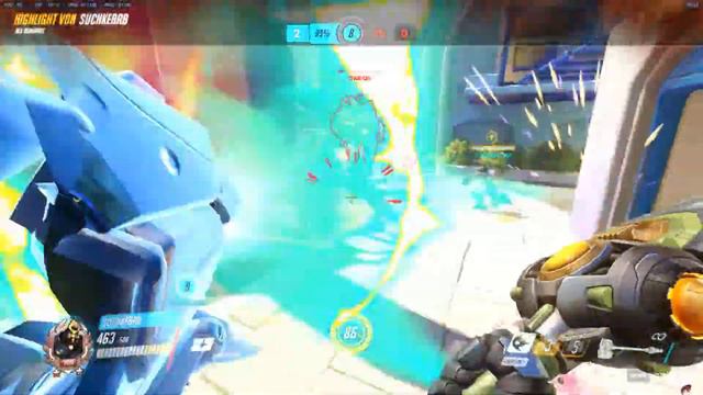 Rip DVA. Overwatch WTF moment смотреть онлайн