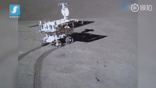 Китайский луноход "Юйту-2" на обратной стороне Луны !! смотреть онлайн