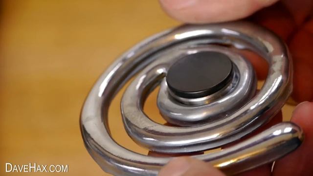 DIY Gallium Fidget Spinner Spiral Swirl смотреть онлайн