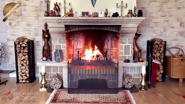 Открытый французский камин JONCHERE 267 Подарок для души и интерьера Richard Le Droff Франция смотреть онлайн