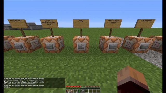Minecraft - All command block ID-s... смотреть онлайн
