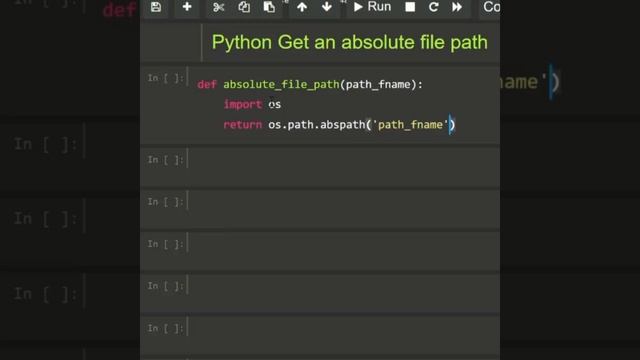 #python program to get an absolute file path смотреть онлайн