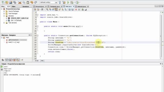 base de datos con java смотреть онлайн