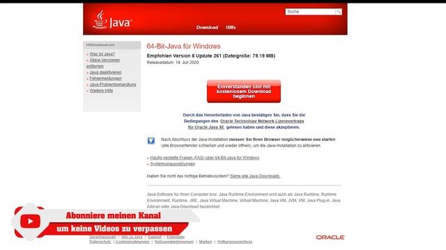 Java installieren (Deutsch) | Java auf Windows 10 & Mac installieren! | Tutorial смотреть онлайн