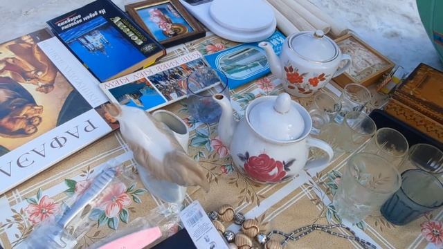 Барахолка Киев.Конец локдаунам. Фарфор СССР.посуда....