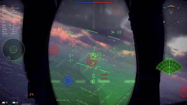 F-14 Tomcat 4th Generation Jet Fighter || Fox 3 in Test Battles (War Thunder Danger Zone Dev Server смотреть онлайн