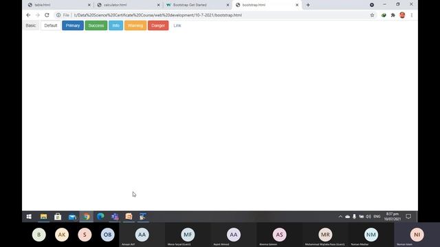 2. A very beginners introduction to JavaScript, bootstrap, jQuery and AJAX смотреть онлайн