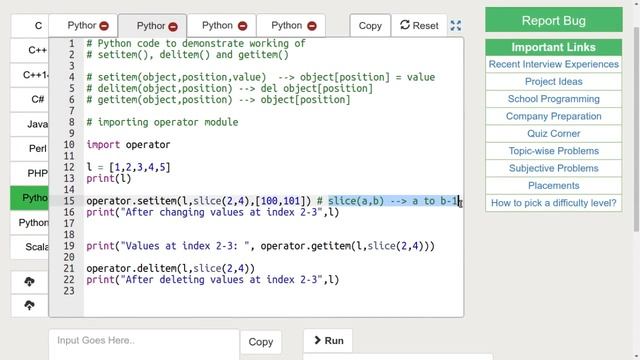 Python Programming Tutorial - Operator Functions - Part 2 | GeeksforGeeks смотреть онлайн
