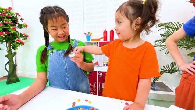 Jannie and Maddie Learn Rules for Kids | Kids Learn Sharing is Caring and More Rules смотреть онлайн