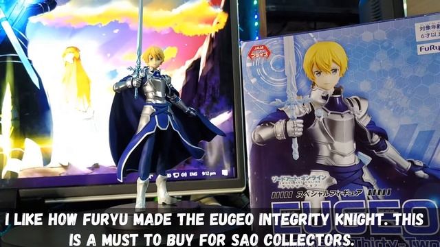 FurYu SSS Sword Art Online Alicization - Eugeo Synthesis Thirty Two Figure || Unboxing and Review смотреть онлайн