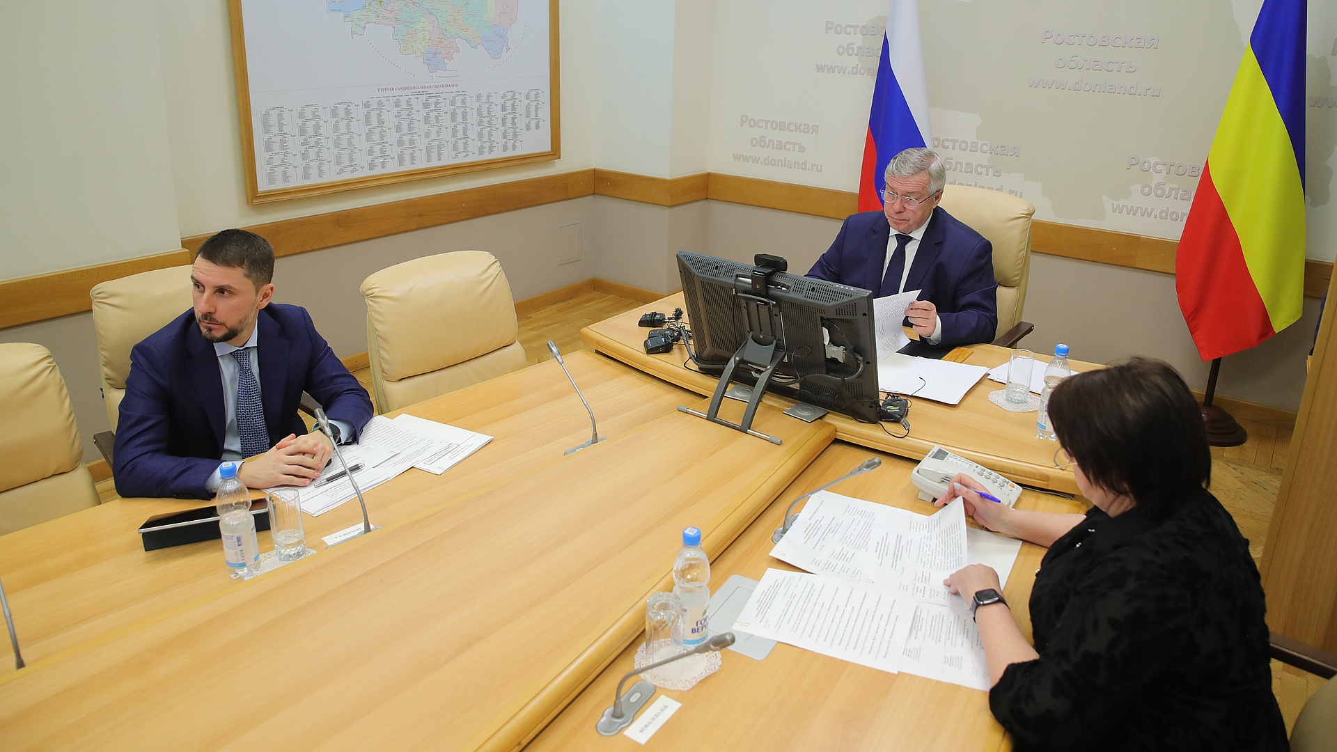 Интерактивный прием граждан губернатором В.Ю.Голубевым 26.02.2024 смотреть онлайн