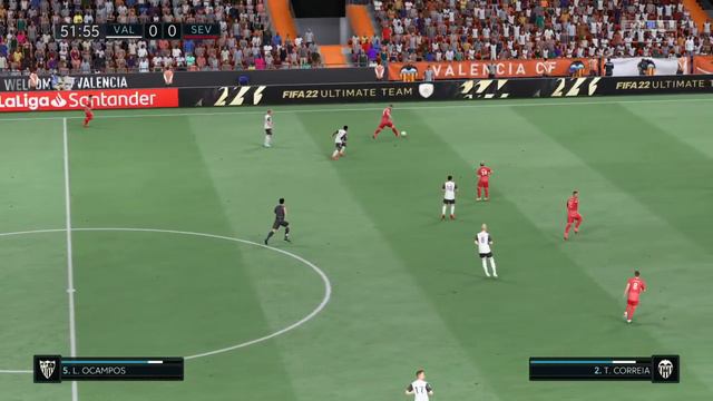 FIFA 22 - Valencia CF Vs Sevilla FC - La Liga | PS4