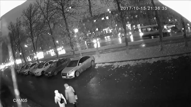 AHD 2mpx Sony IMX291 VDO-8V91H425N Уличная камера пример ночной съемки смотреть онлайн