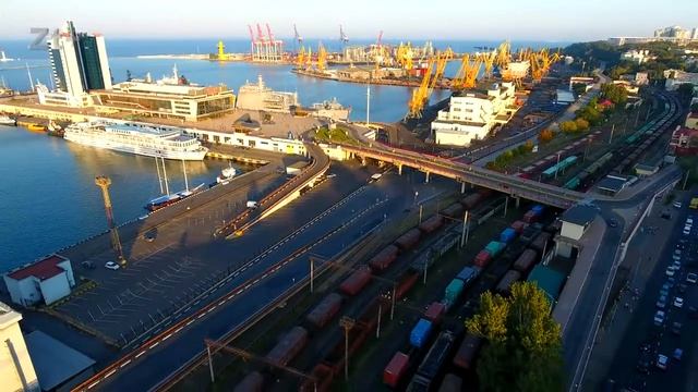 Города Украины с высоты Одесса Cities of Ukraine from a height Odessa смотреть онлайн