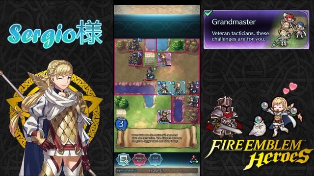 Fire Emblem Heroes Tactics Drills Grandmaster 106 Askr Treasure Hunt смотреть онлайн