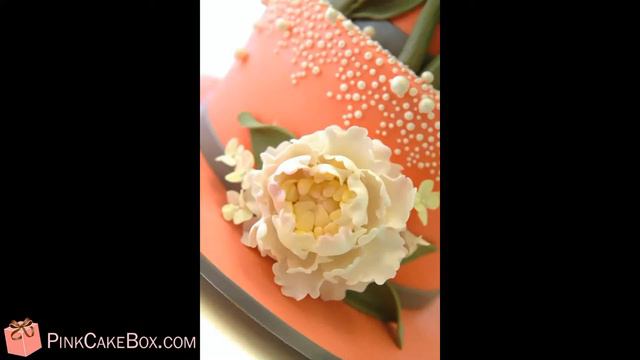 Wooow Peony Bridal Shower Cake !!! Cool смотреть онлайн