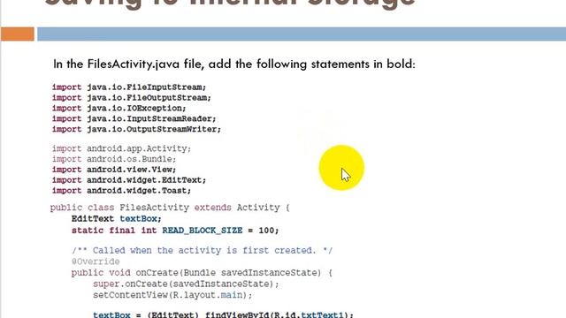 Android File System смотреть онлайн