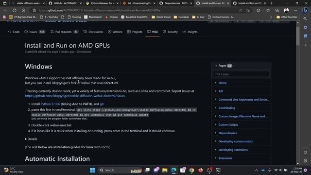 How to Install Stable Diffusion Web UI on Windows //Step by Step Guide смотреть онлайн