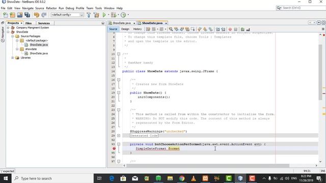 How To Display Date In JTable From JDateChooser In Java смотреть онлайн