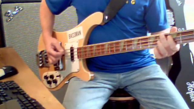 Have You Ever Seen the Rain Bass Cover - Rickenbacker 4001 смотреть онлайн