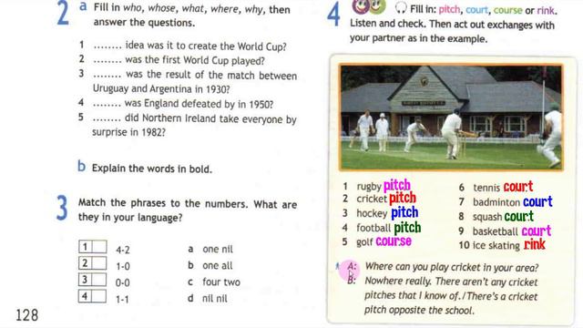 Spotlight 8 Модуль 8D. Sports And Equipment