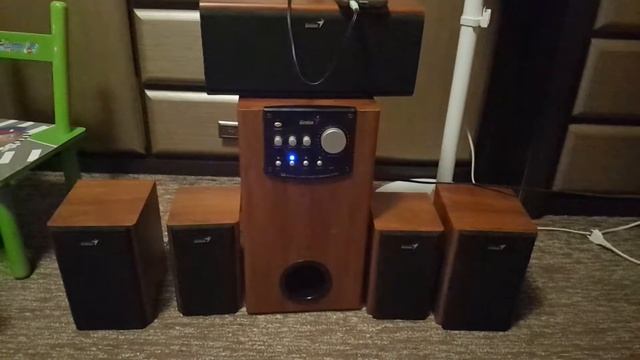 Акустическая система Genius SW-HF5.1 5100 смотреть онлайн