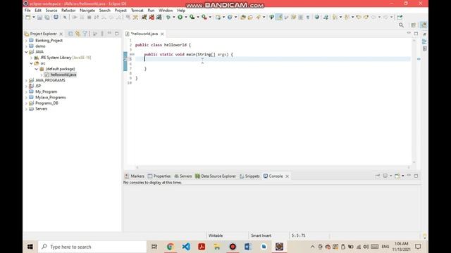 Lecture 1 || How to run java program in Eclipse || Learn To Achieve Goal смотреть онлайн