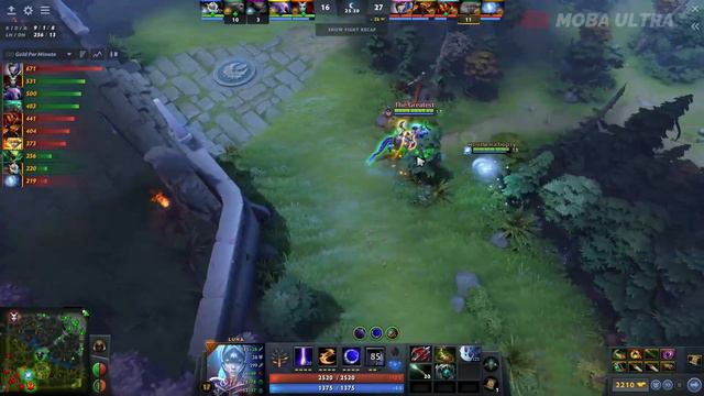 V-Tune Luna Dota 2 Highlights - 9800 avg. MMR смотреть онлайн