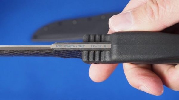НОЖ КОМПОЗИТНЫЙ FOX F-SCT02B Stealth Beta Titanium Carbon Fiber Italy
