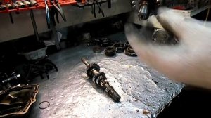 Тяжёлый ремонт МКПП Opel Zafira B (Заменя коробки Опель Зафира Б)