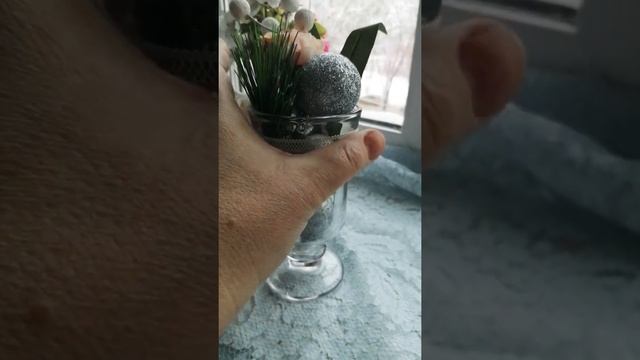 Рождественский и новогодний стол. Составление простых композиций из подручных средств. смотреть онлайн