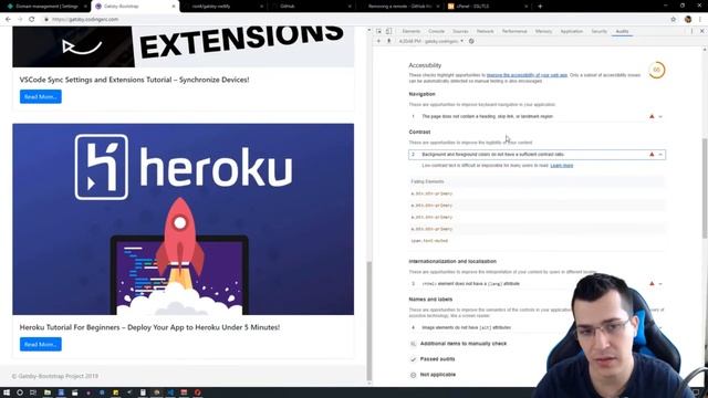 35 Lighthouse Audit #Gatsby #React #Javascript #PWA #Wordpress #GraphQl смотреть онлайн