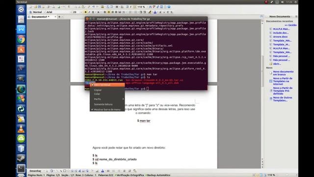 Como executar ou instalar arquivos Tar gz/bz run e DEB. смотреть онлайн