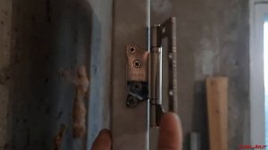 Установка двери в Ванную