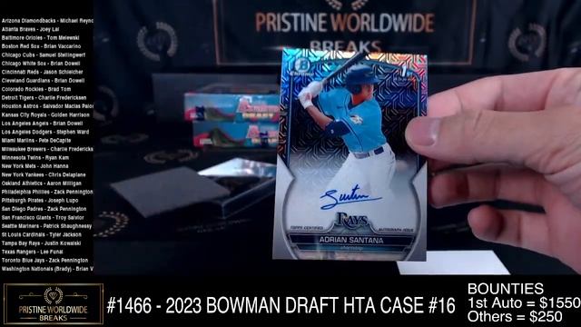 #1466 - 2023 BOWMAN DRAFT HTA CASE #16 смотреть онлайн